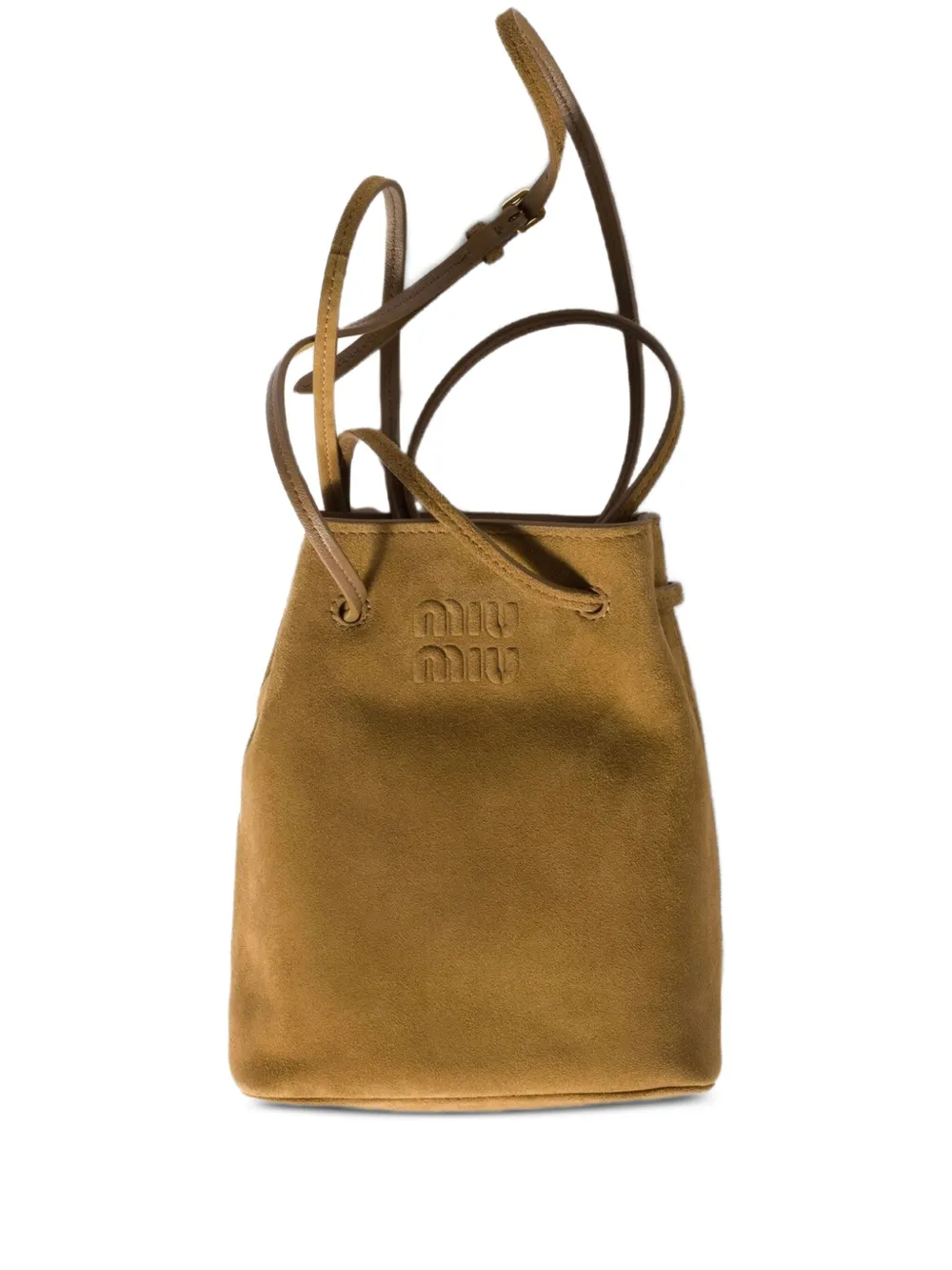 Miu Miu suede tote bag | Green | Image 1