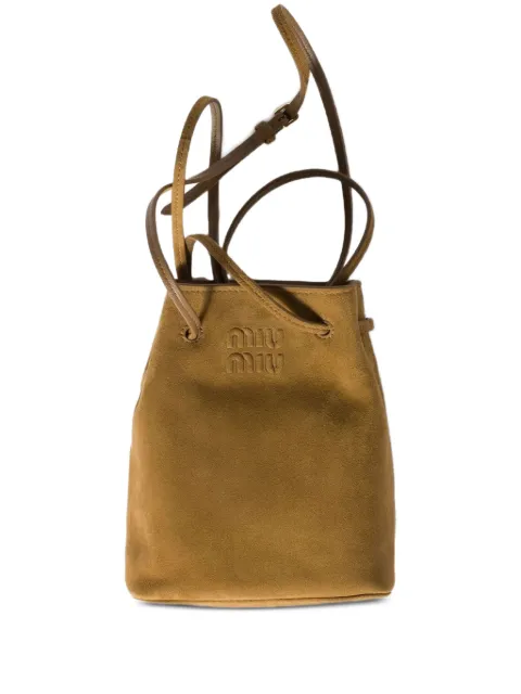 Miu Miu suede tote bag