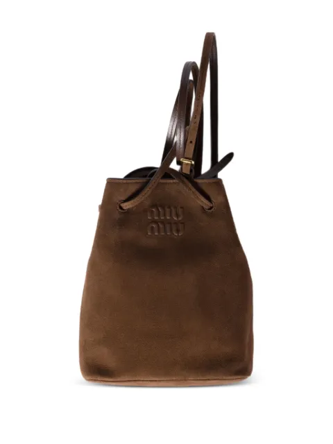 Miu Miu suede tote  bag