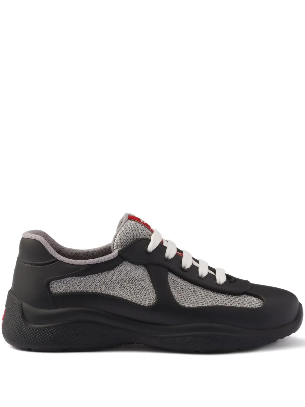 Prada America's Cup mesh-panel sneakers Black