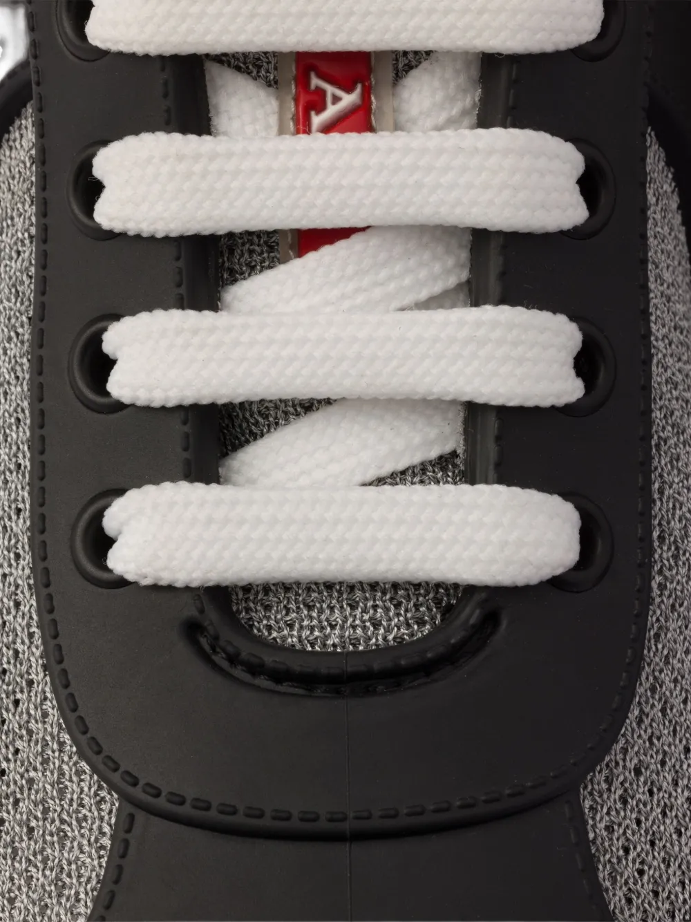 Prada America's Cup mesh-panel sneakers Black