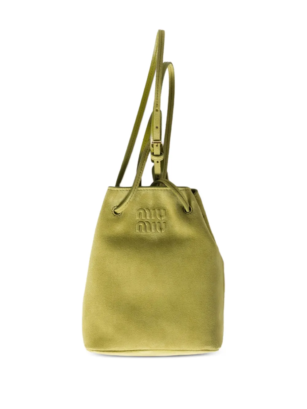 Miu Miu suede tote bag | Green | Image 1