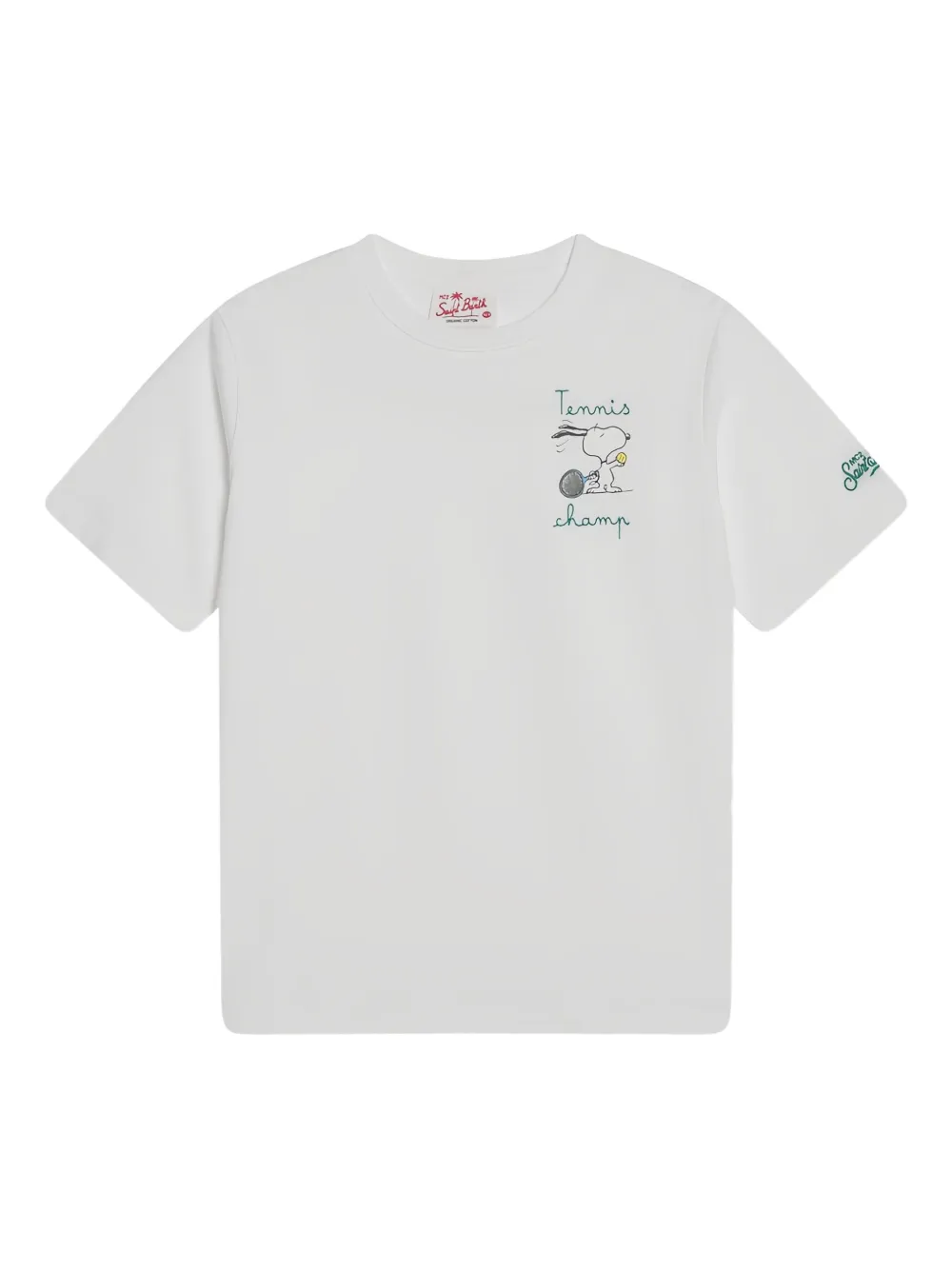 MC2 Saint Barth Kids T-shirt con motivo Snoopy - 01NEMB WHITE