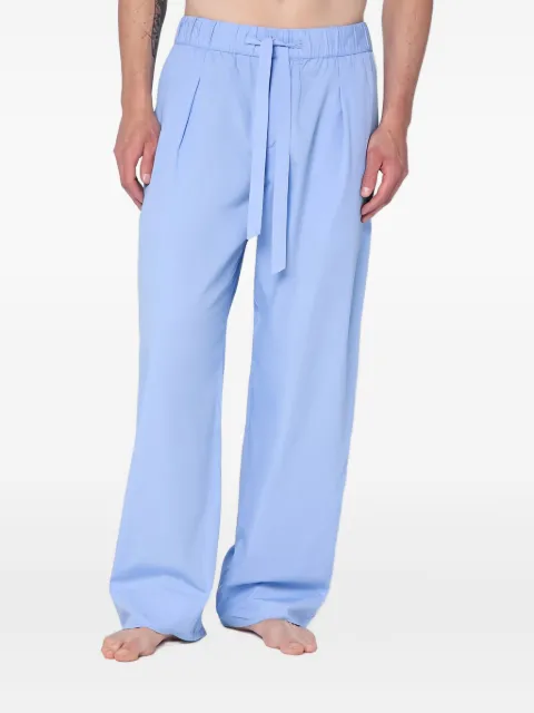 TEKLA pantalones de pijama con cordones