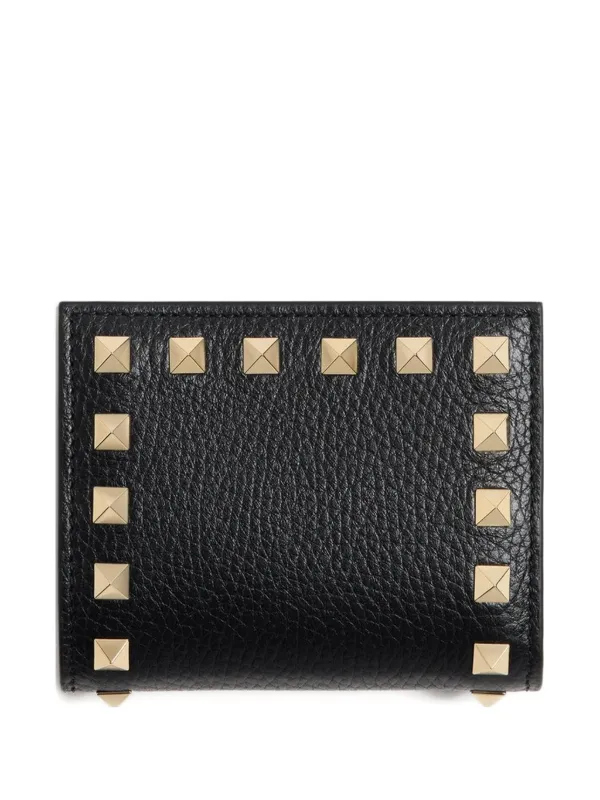 ヴァレンティノ✖︎アンダーカバー　ロックスタッズ 財布 Valentino Garavani ロックスタッズ フラップ財布 | ブラック