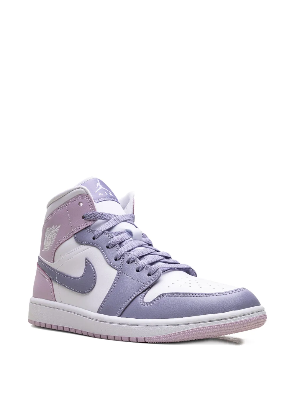 Jordan 1 Mid Indigo Haze/White/Doll sneakers - Paars