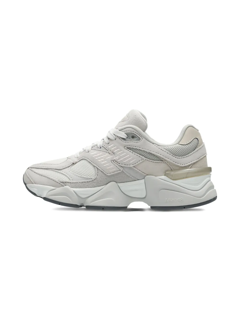 New Balance Kids 9060 suede trainers Neutrals