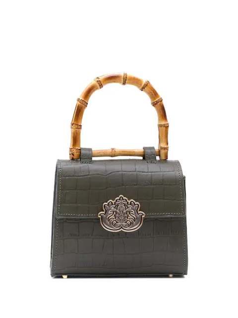 Isla leather tote bag