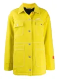 Heron Preston logo canvas ""Yellow"" worker jacket