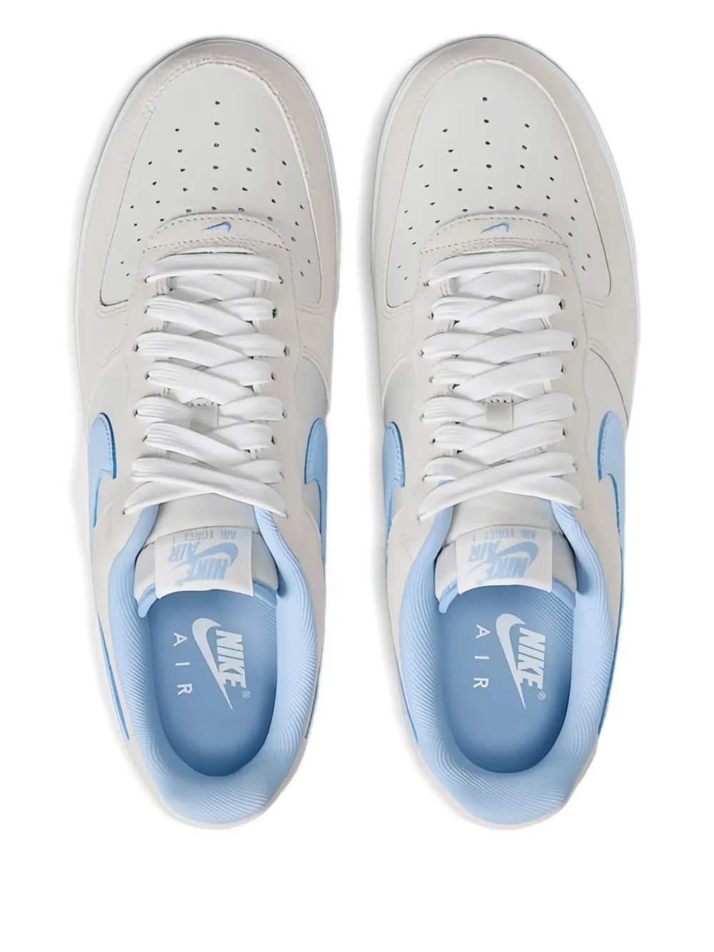 Nike suede leather trainers Beige