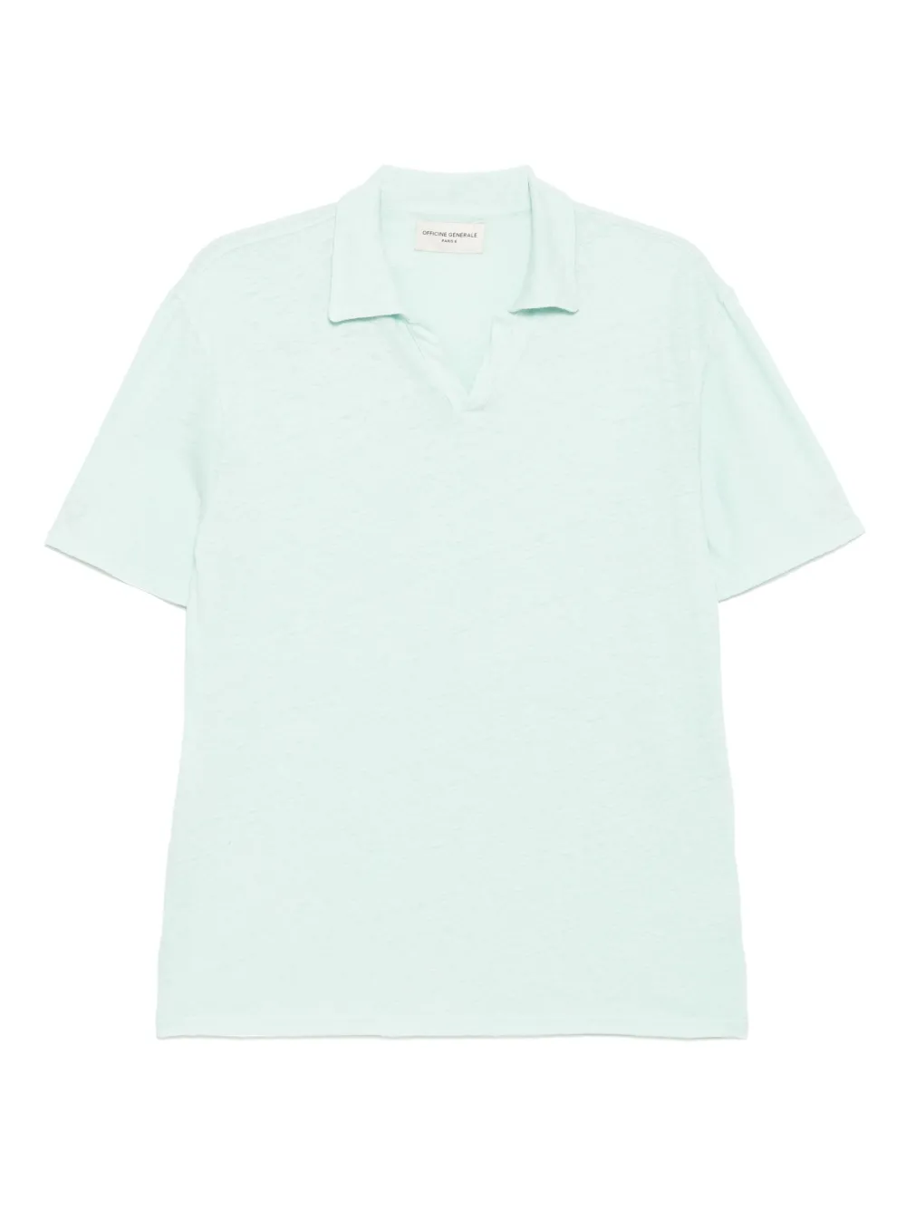 Officine Generale Simon poloshirt Groen