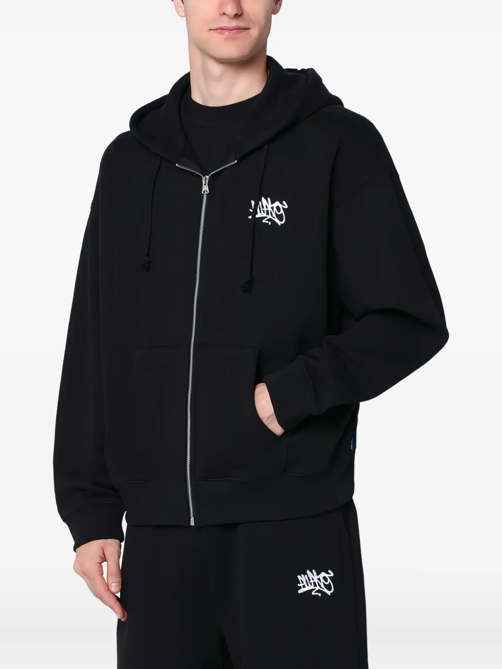 Awake NY ジップアップ パーカー - ブラック Awake NY ジップアップ パーカー - ブラック