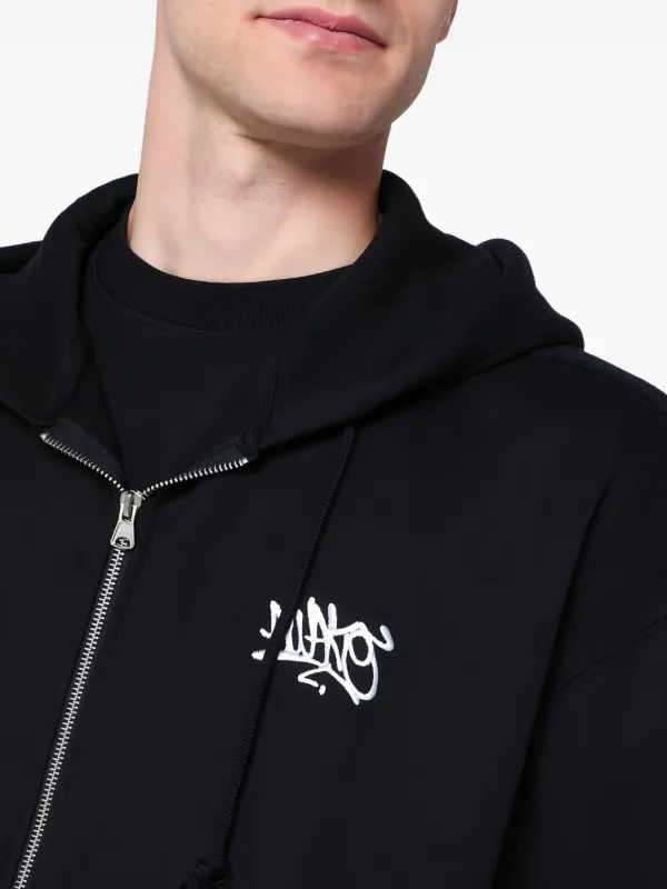 Awake NY ジップアップ パーカー | ブラック | FARFETCH JP