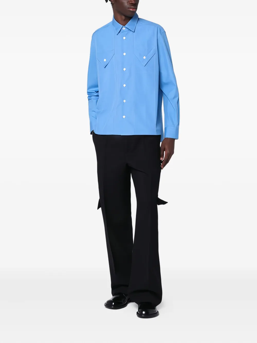 Namacheko double-pocket long-sleeve shirt | Image 2