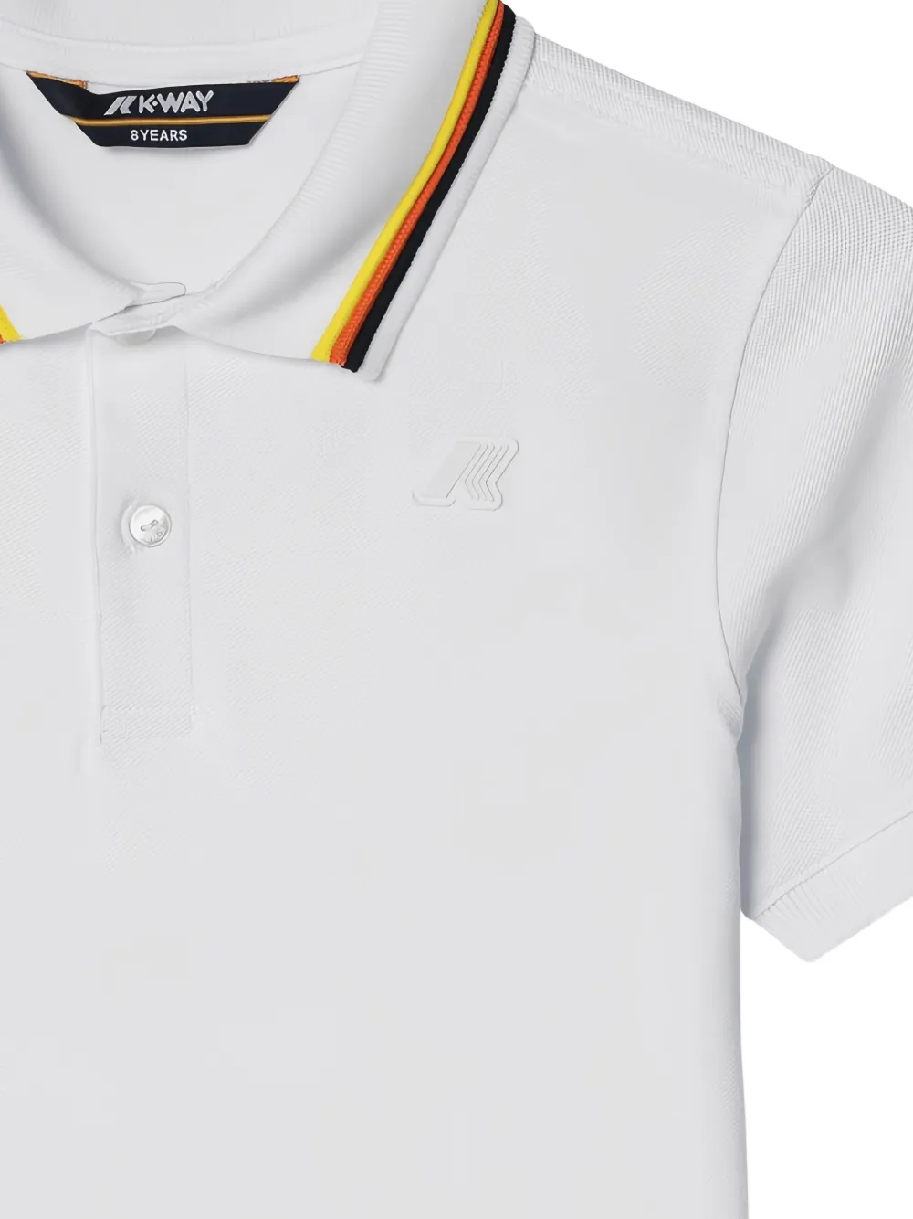 K Way Kids Vincent poloshirt Wit