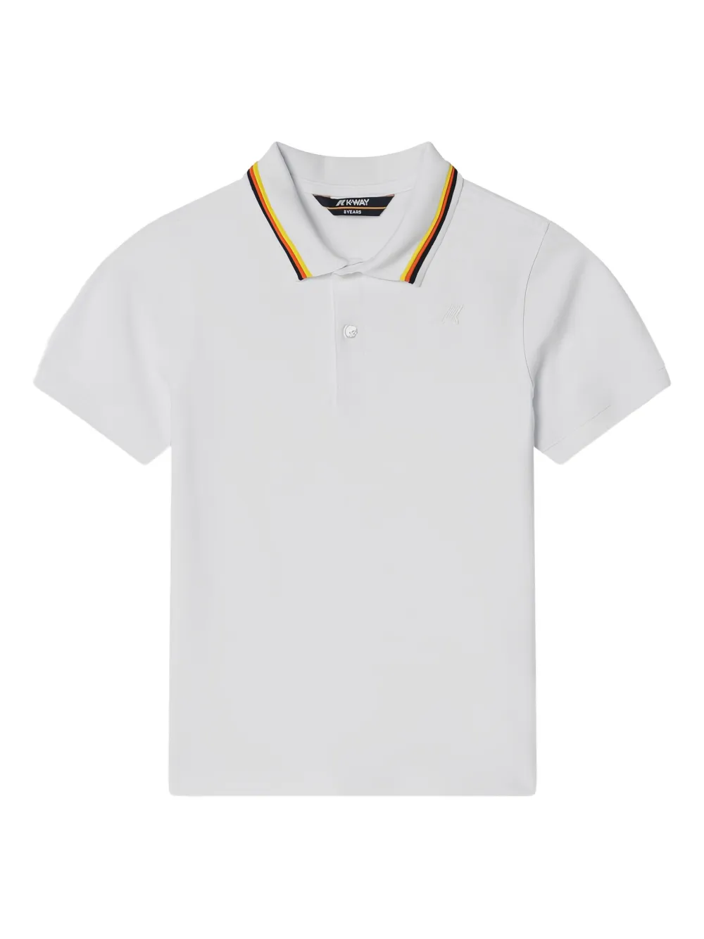 K Way Kids Vincent poloshirt Wit