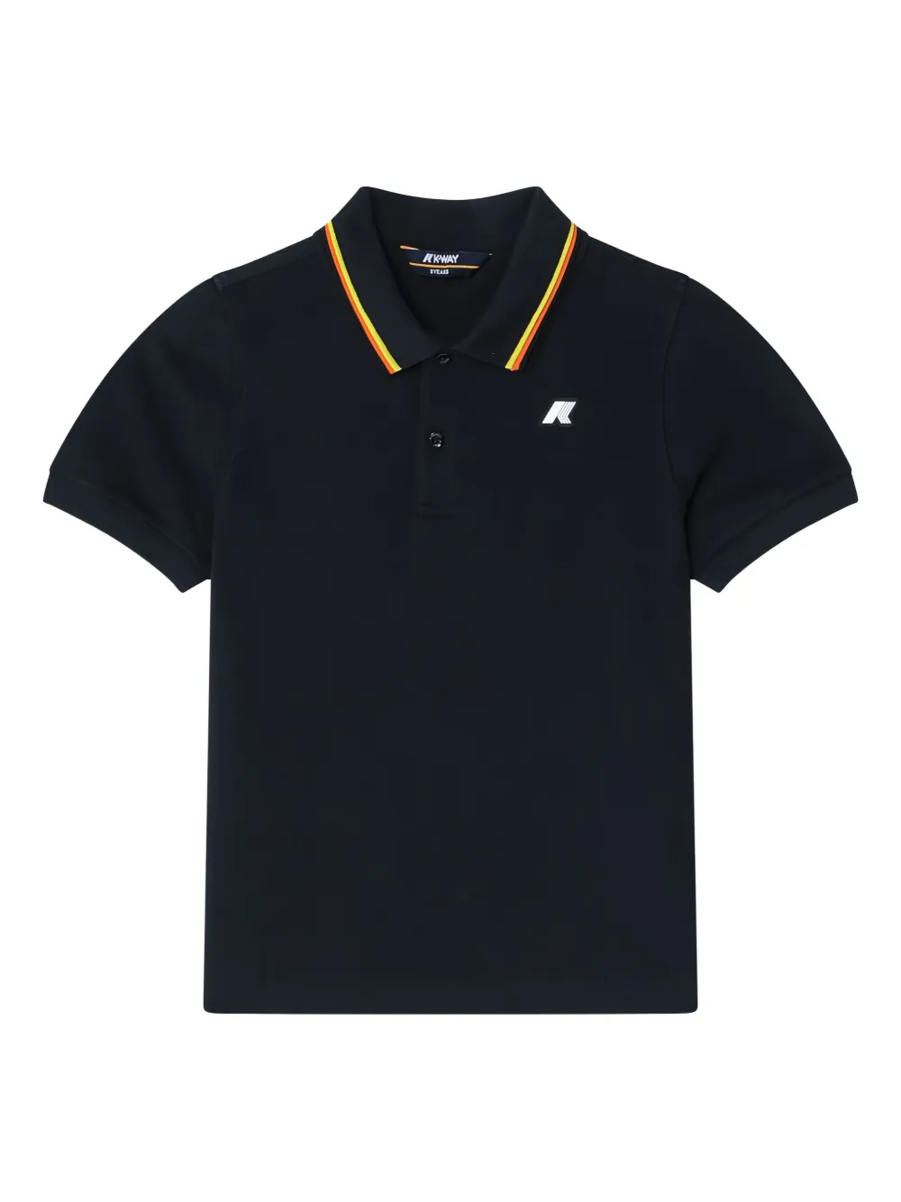 K Way Kids Poloshirt met korte mouwen Blauw