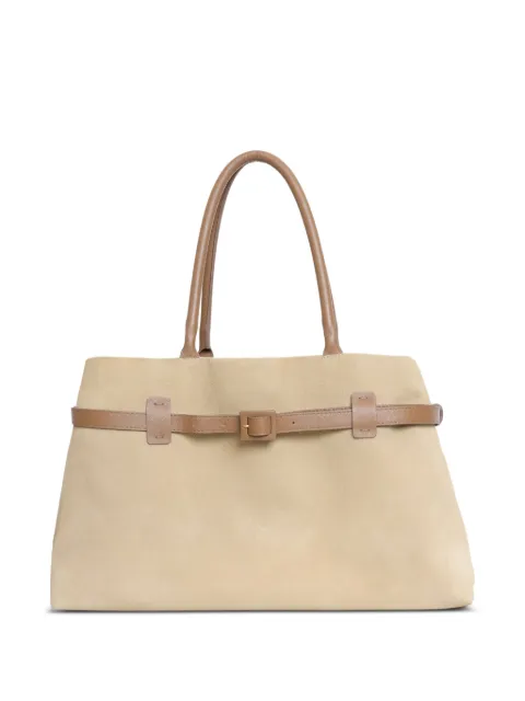 Sarah Chofakian tote de gamuza