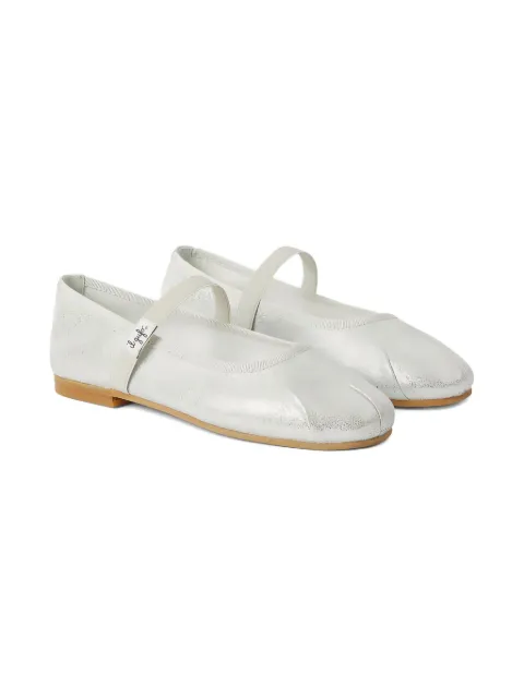 Il Gufo leather ballet flats 
