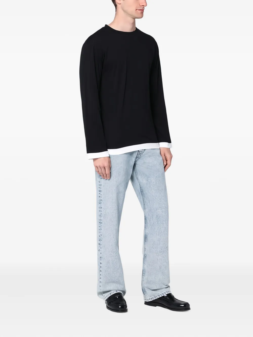 Namacheko long-sleeve layered t-shirt | T-Shirts | Image 2