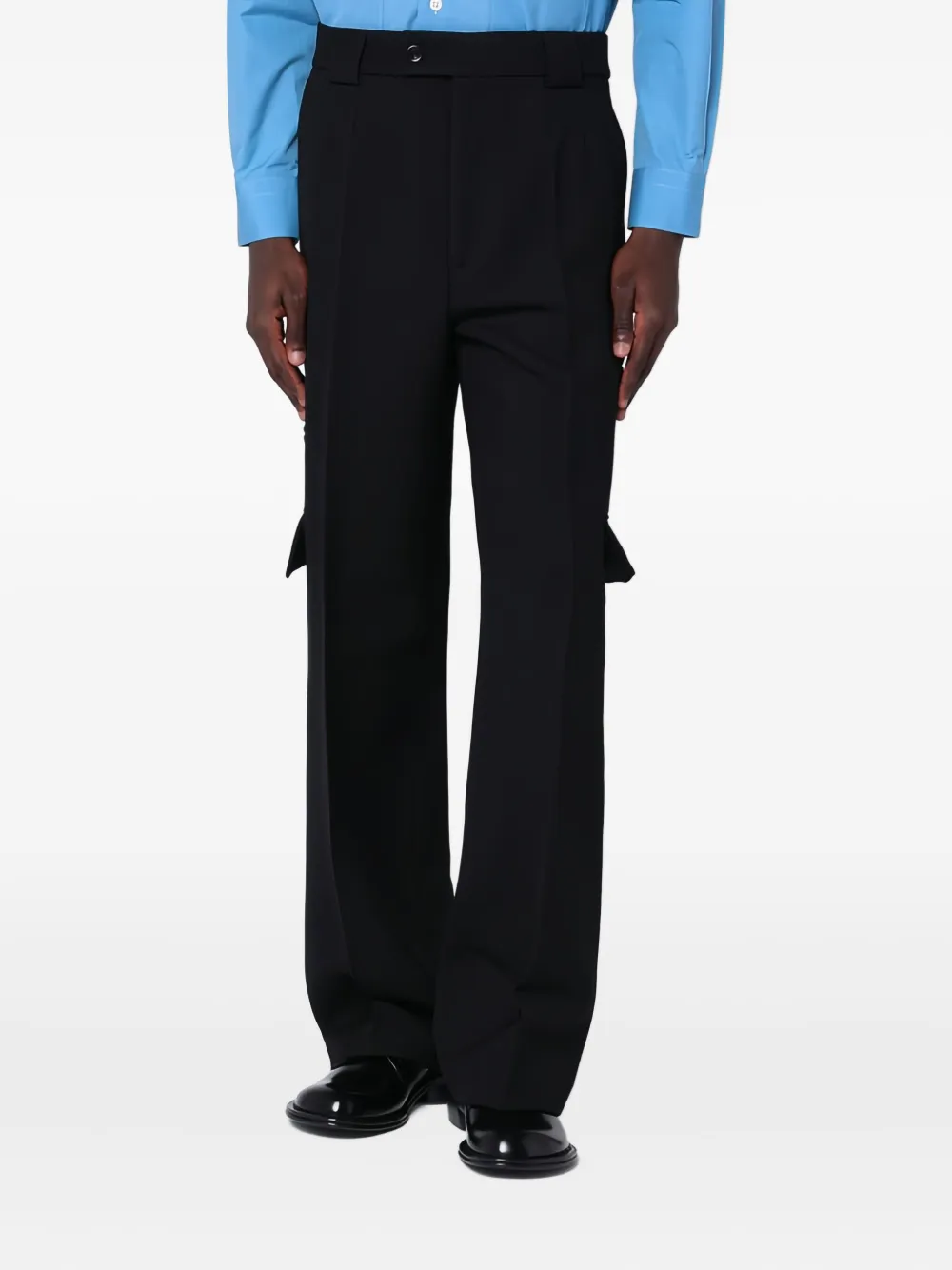 Namacheko pleated cargo trousers | Black | Image 1