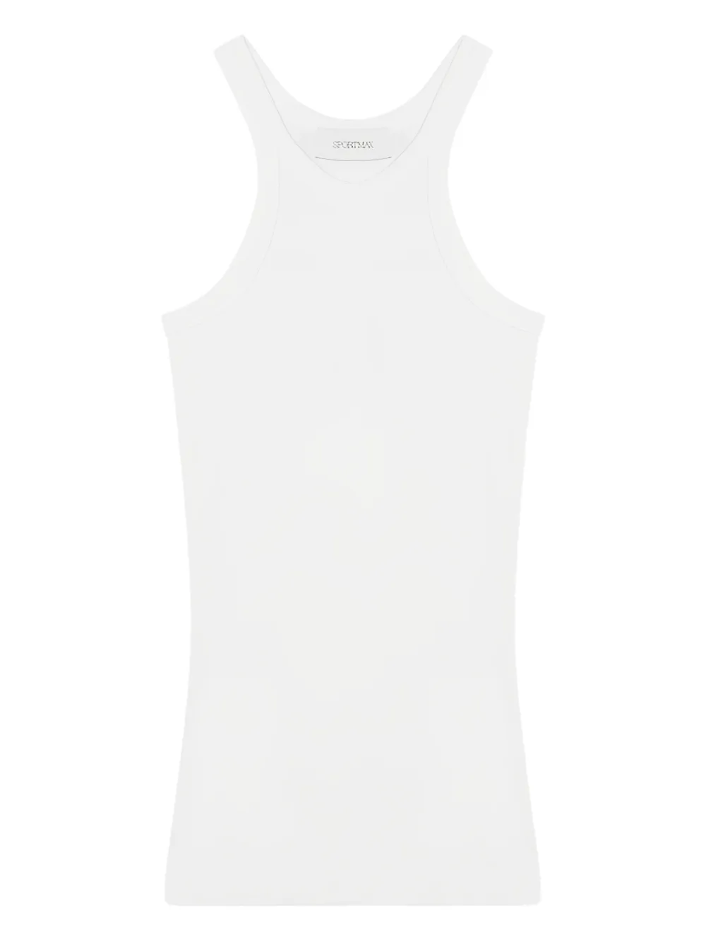 Sportmax Top con scollo olimpionico - Bianco