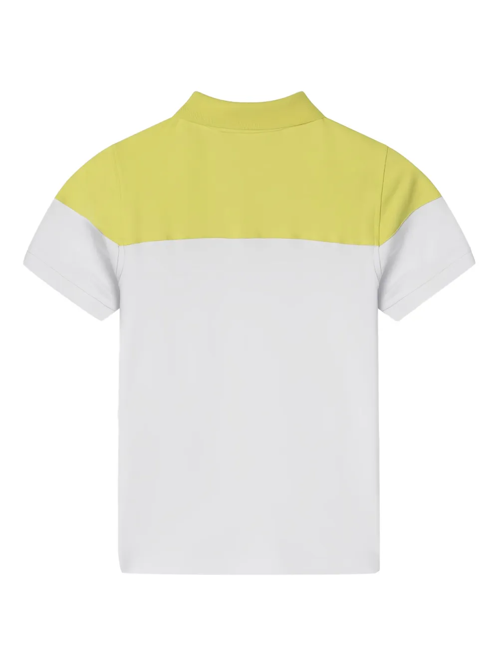 K Way Kids Poloshirt met geborduurd logo Wit