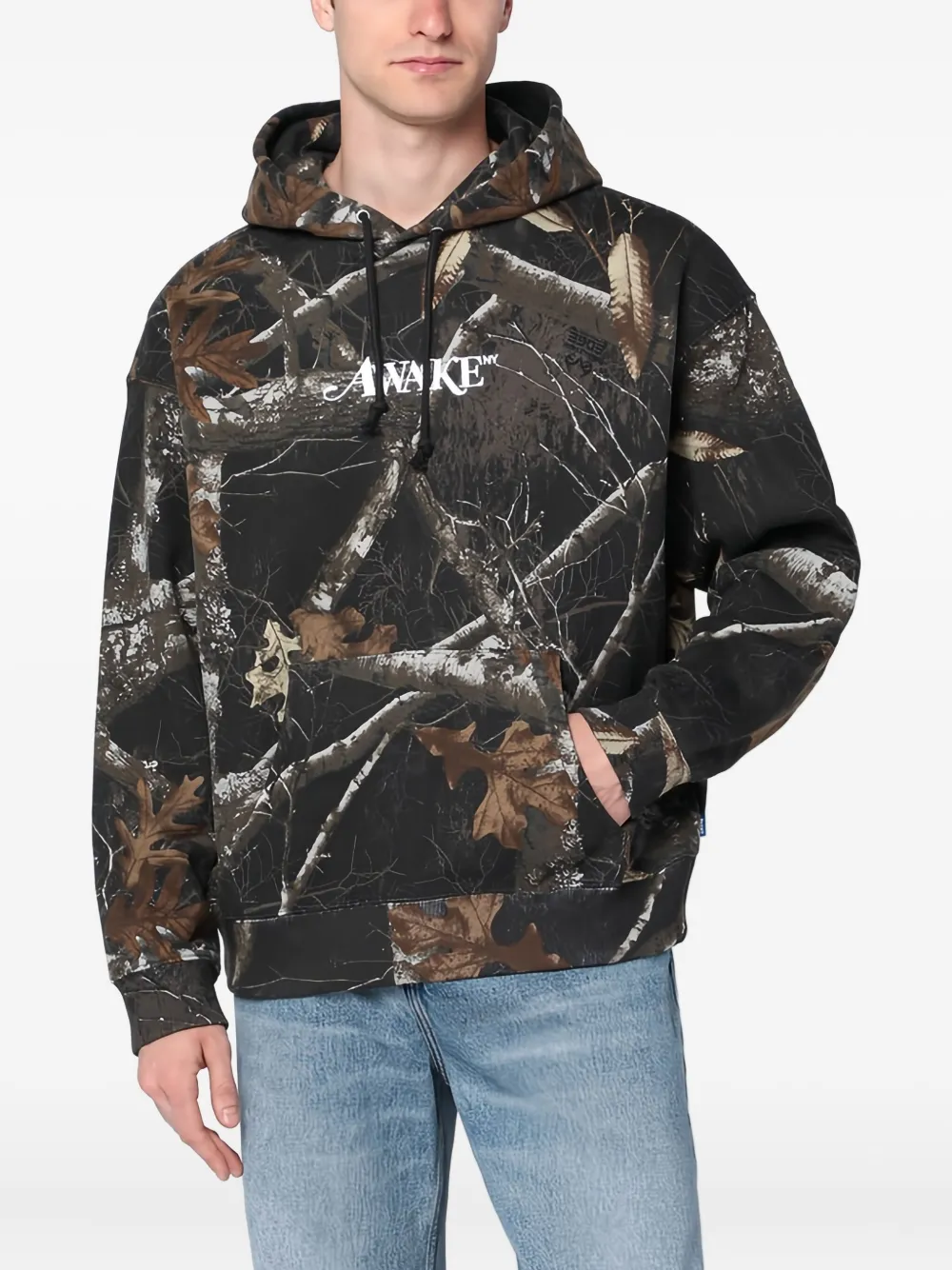 Awake NY カモフラージュ パーカー - グレー Awake NY カモフラージュ パーカー - グレー