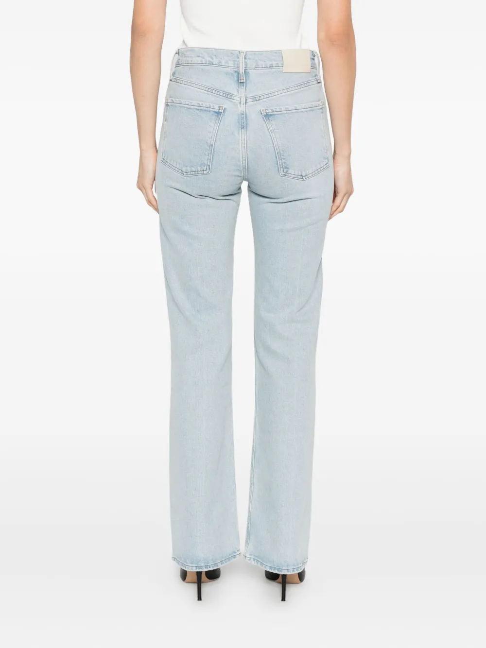 Citizens of Humanity Jeans met logopatroon Blauw