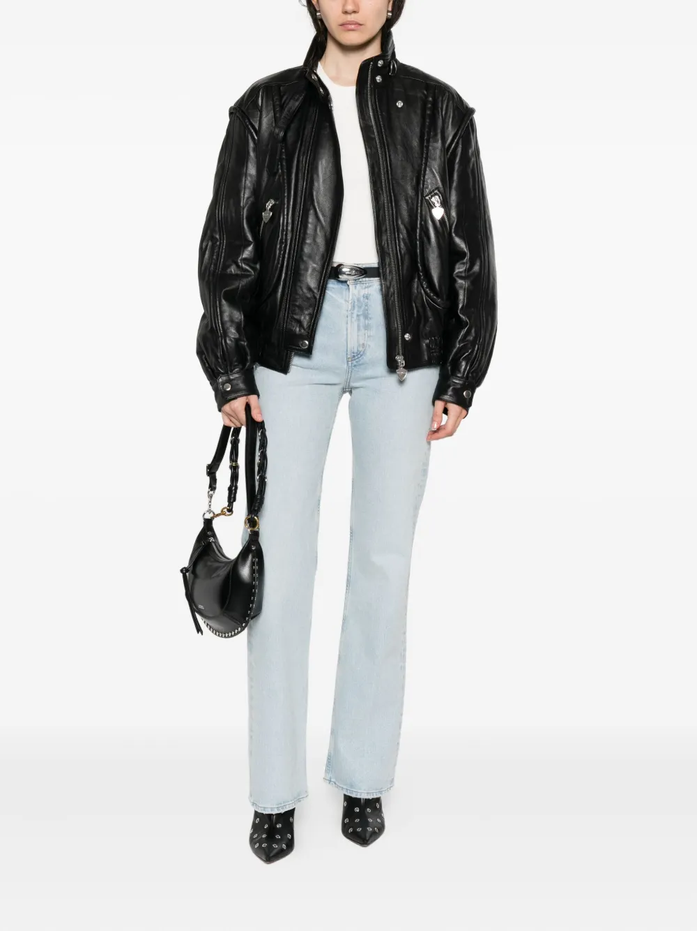 Citizens of Humanity Jeans met logopatroon - Blauw