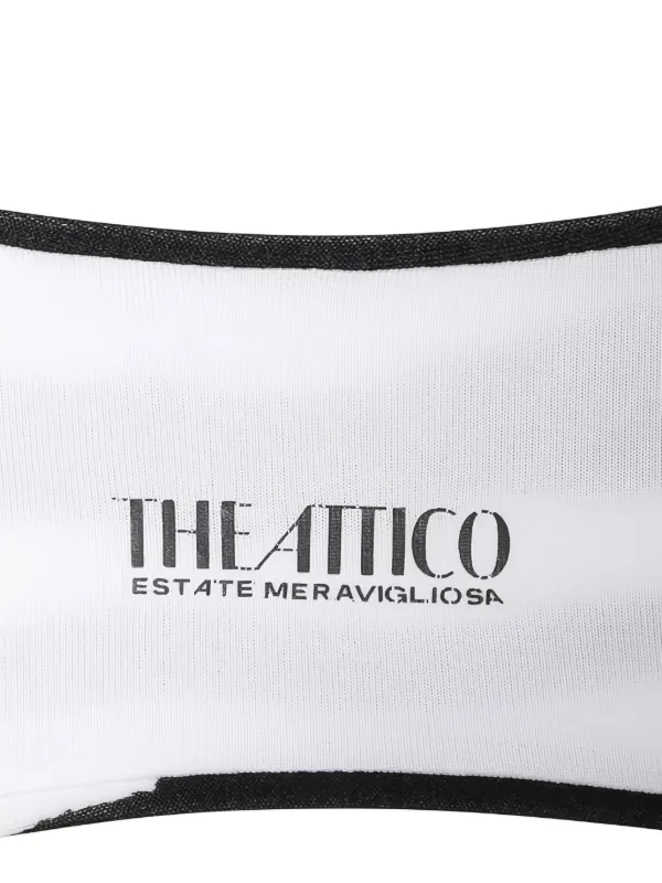水着・ビーチグッズその他 The Attico Two-piece zebra bikini in black/white The Attico two-piece Zebra Print Bikini | Black | FARFETCH