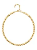 Nialaya Jewelry Glow beaded choker necklace - Gold