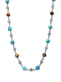 Nialaya Jewelry cross-chain necklace - Silver
