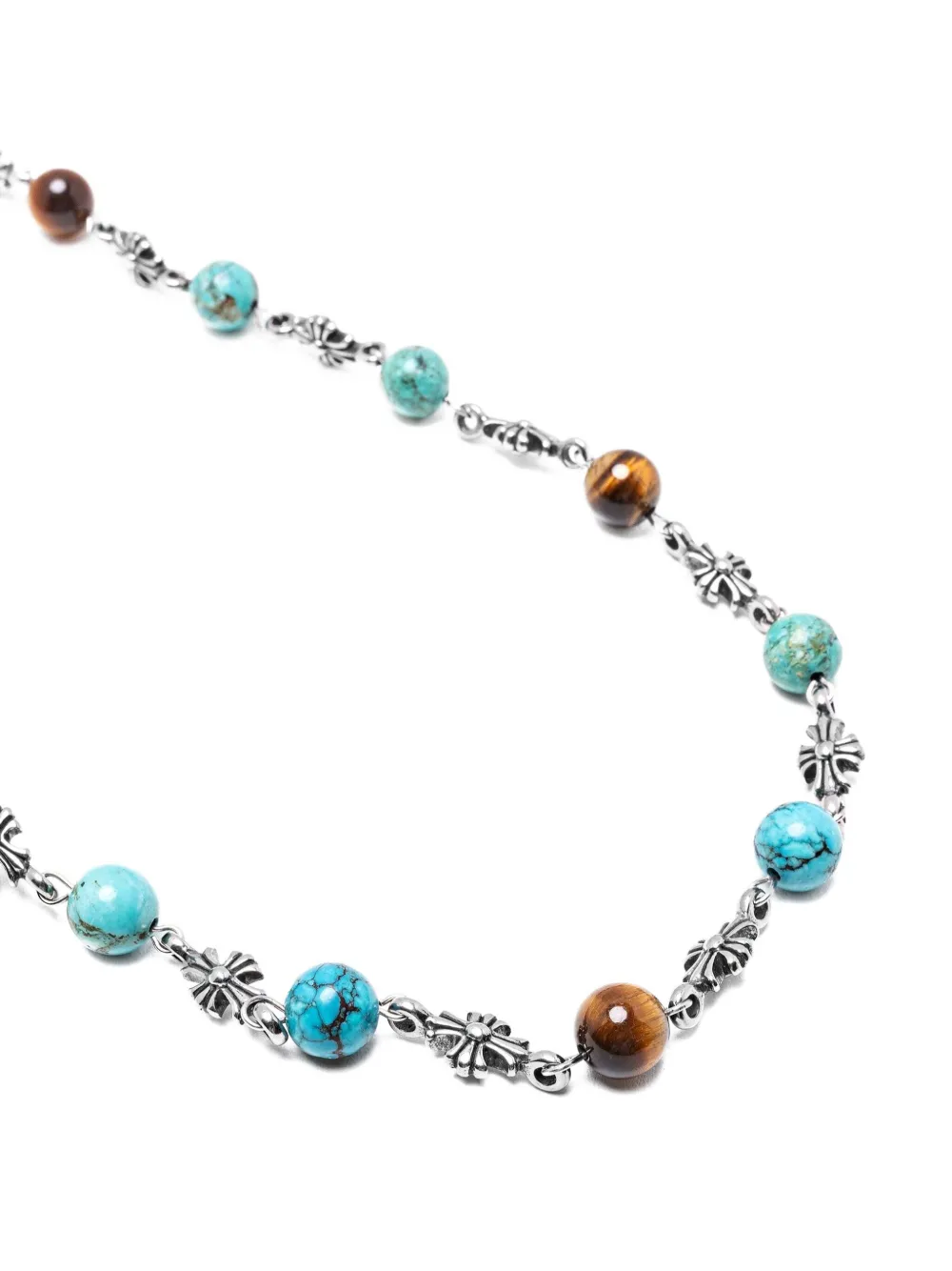 Nialaya Jewelry قلادة بسلسلة متقاطعة | Image 2