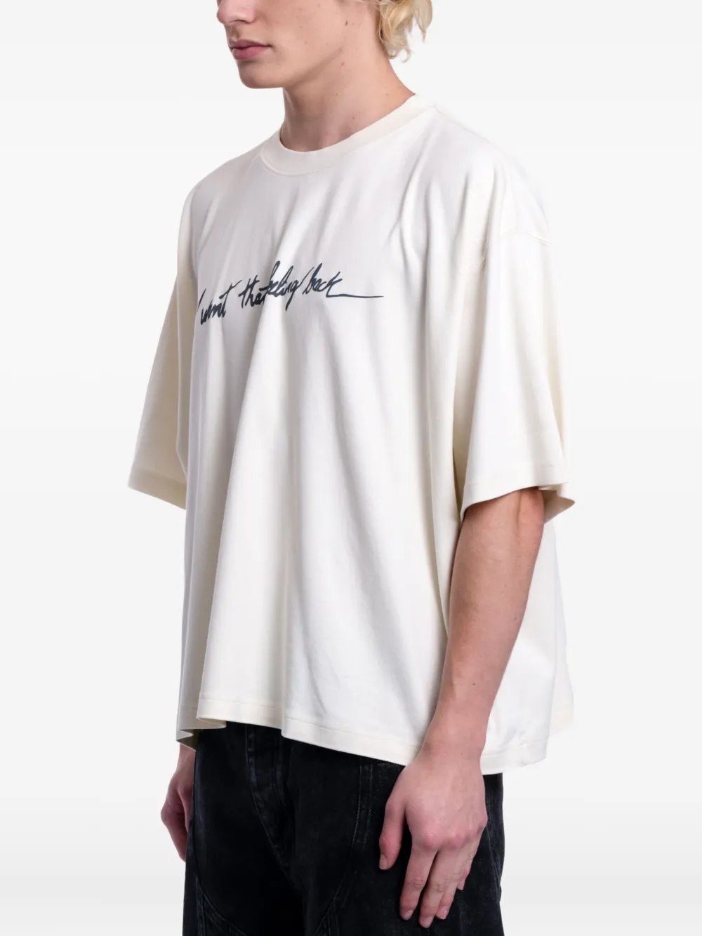 Achilles Ion Gabriel Soma T-shirt - Wit