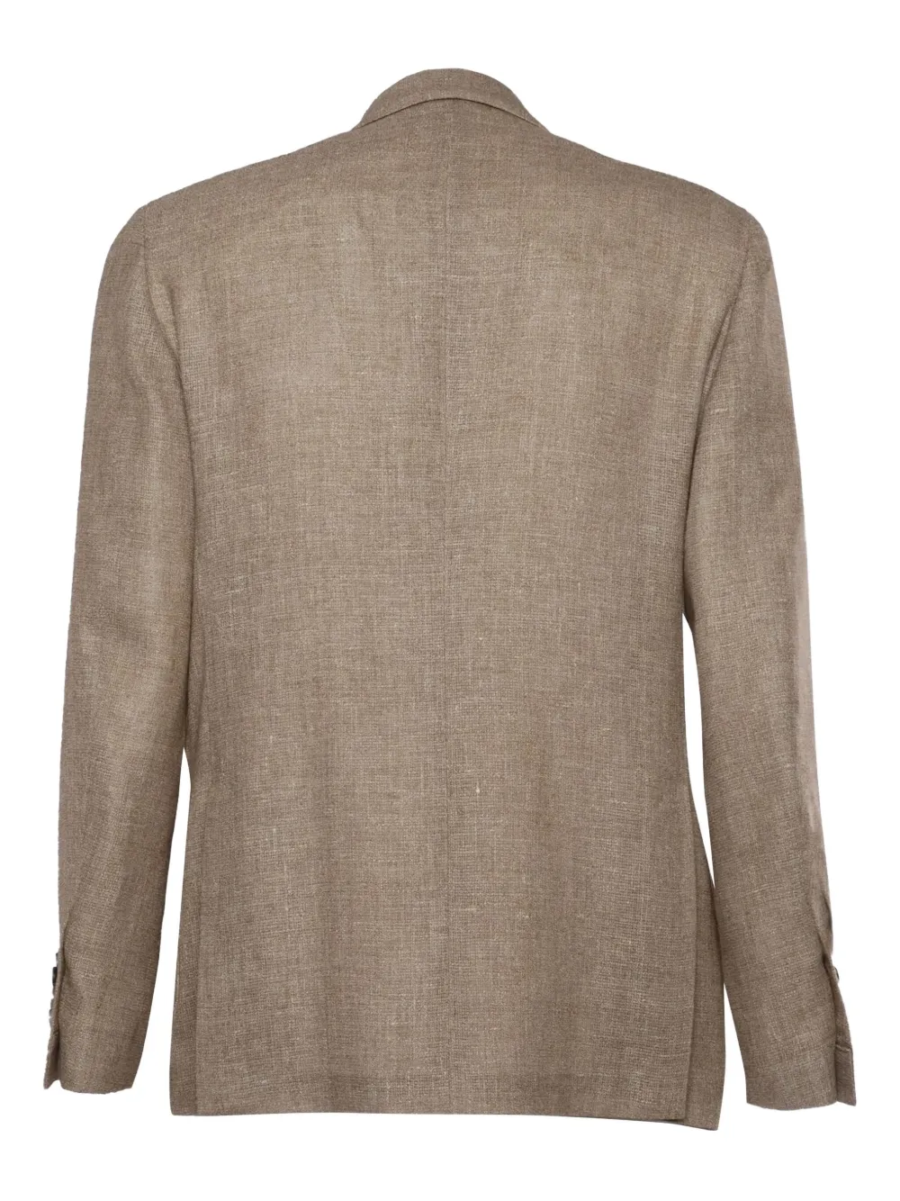 Lardini three-button patch-pocket blazer Bruin