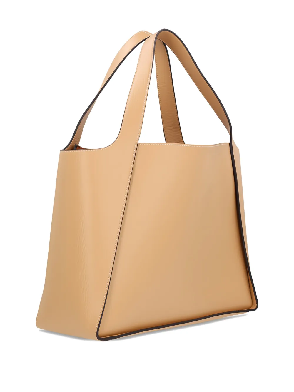 Stella McCartney logo-embellished tote bag - Bruin
