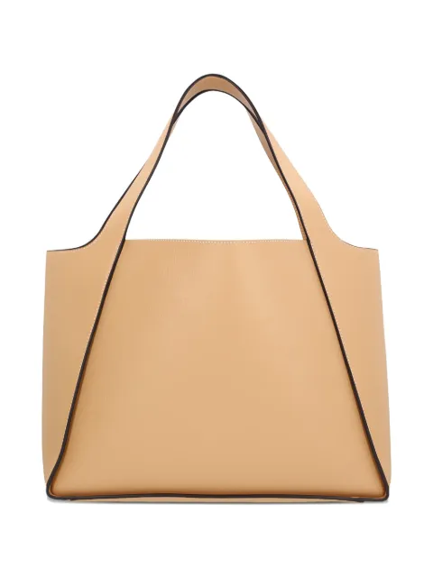 Stella McCartney Tote Bag mit Logo-Applikation