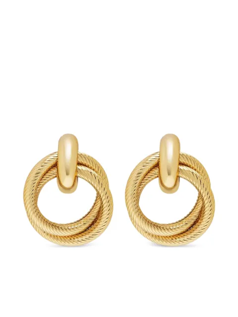 Nialaya Jewelry Double Hoop earrings