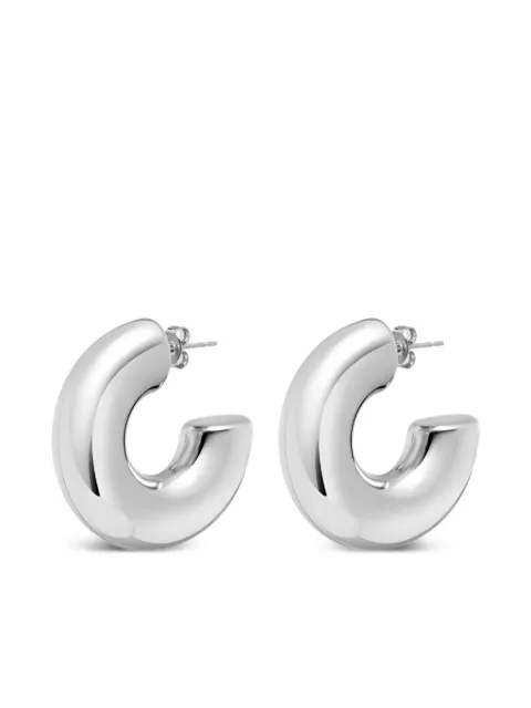 Nialaya Jewelry Tube hoop earrings