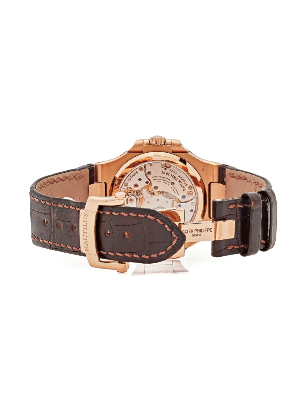 Pre-owned Patek Philippe 2022 Nautilus 40mm In Brown