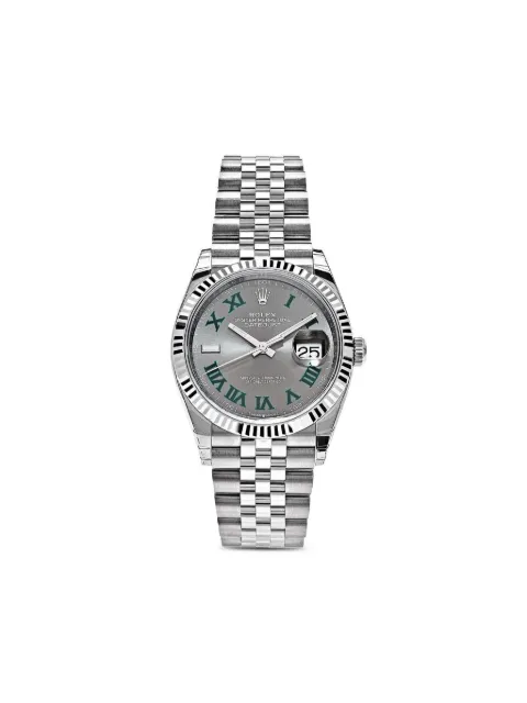 Rolex ساعة 'ديت جست' كلاسيكية 36 ملم 2025