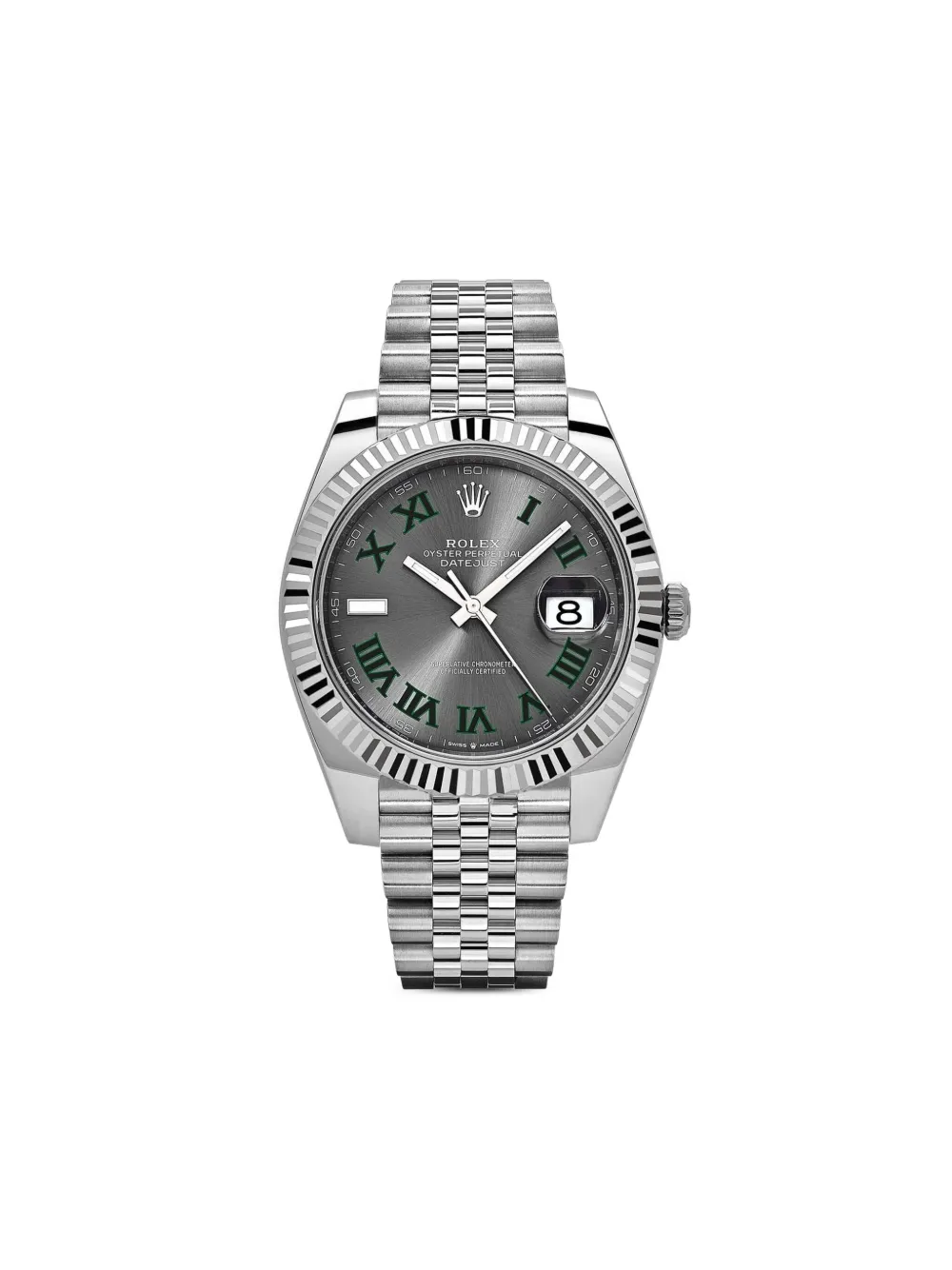 Rolex reloj Datejust de 41mm 2019 sin uso | plateado | Image 1