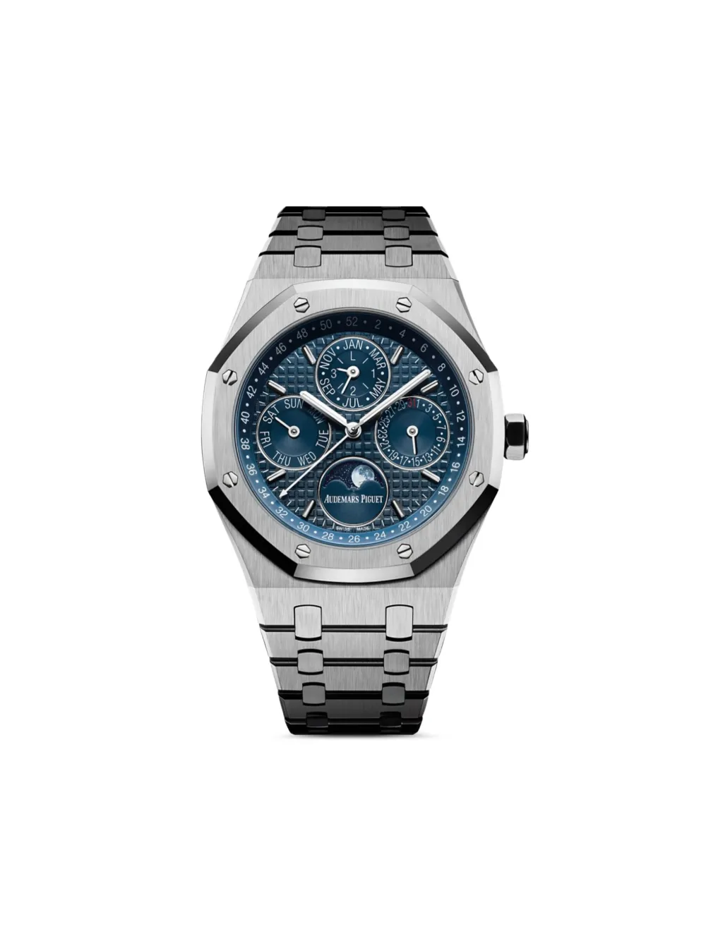 Audemars Piguet 2019 pre-owned Royal Oak Perpetual Calendar 41mm | Blue | Image 1