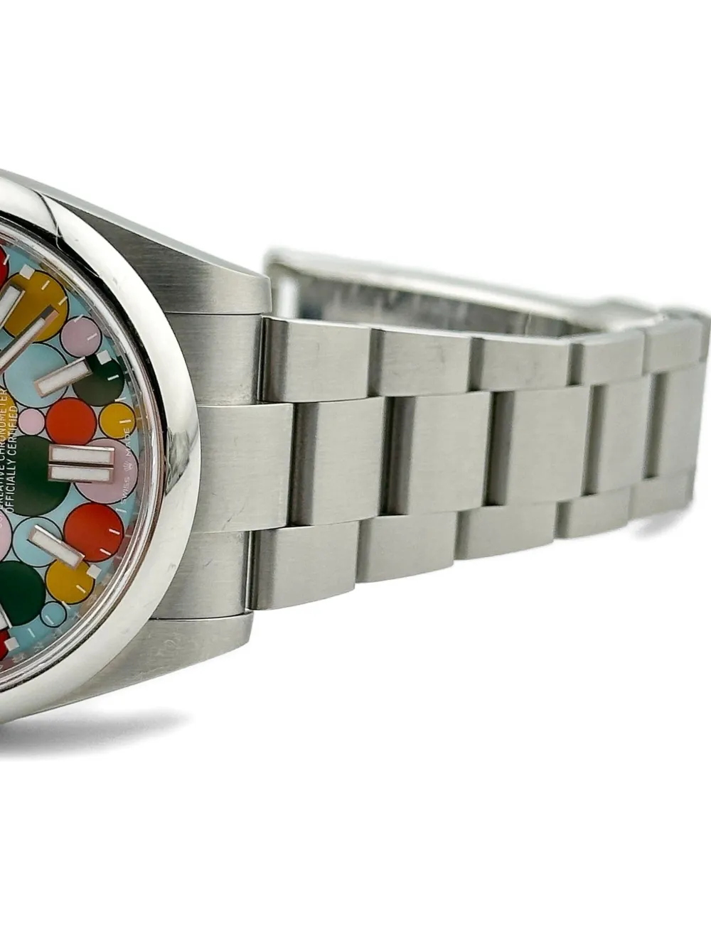 Pre-owned Rolex 2024 Oyster Perpetual 'celebration Motif' 41mm