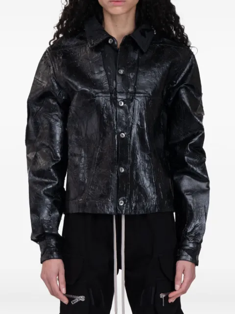 Rick Owens DRKSHDW Alice crinkled-effect shirt