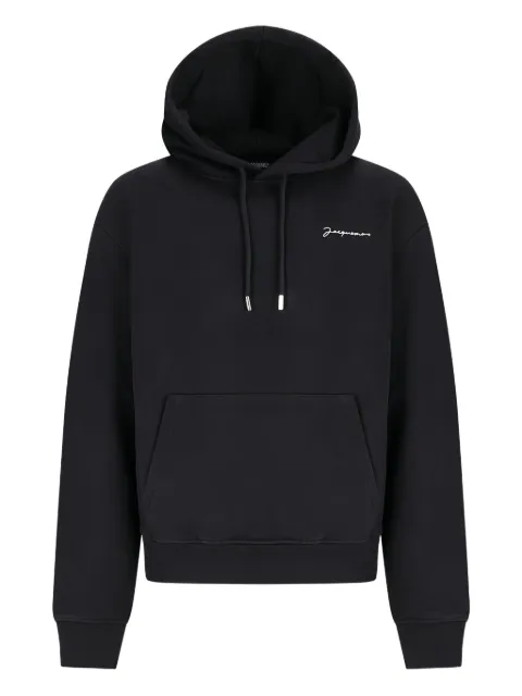 Jacquemus logo-embroidered hoodie
