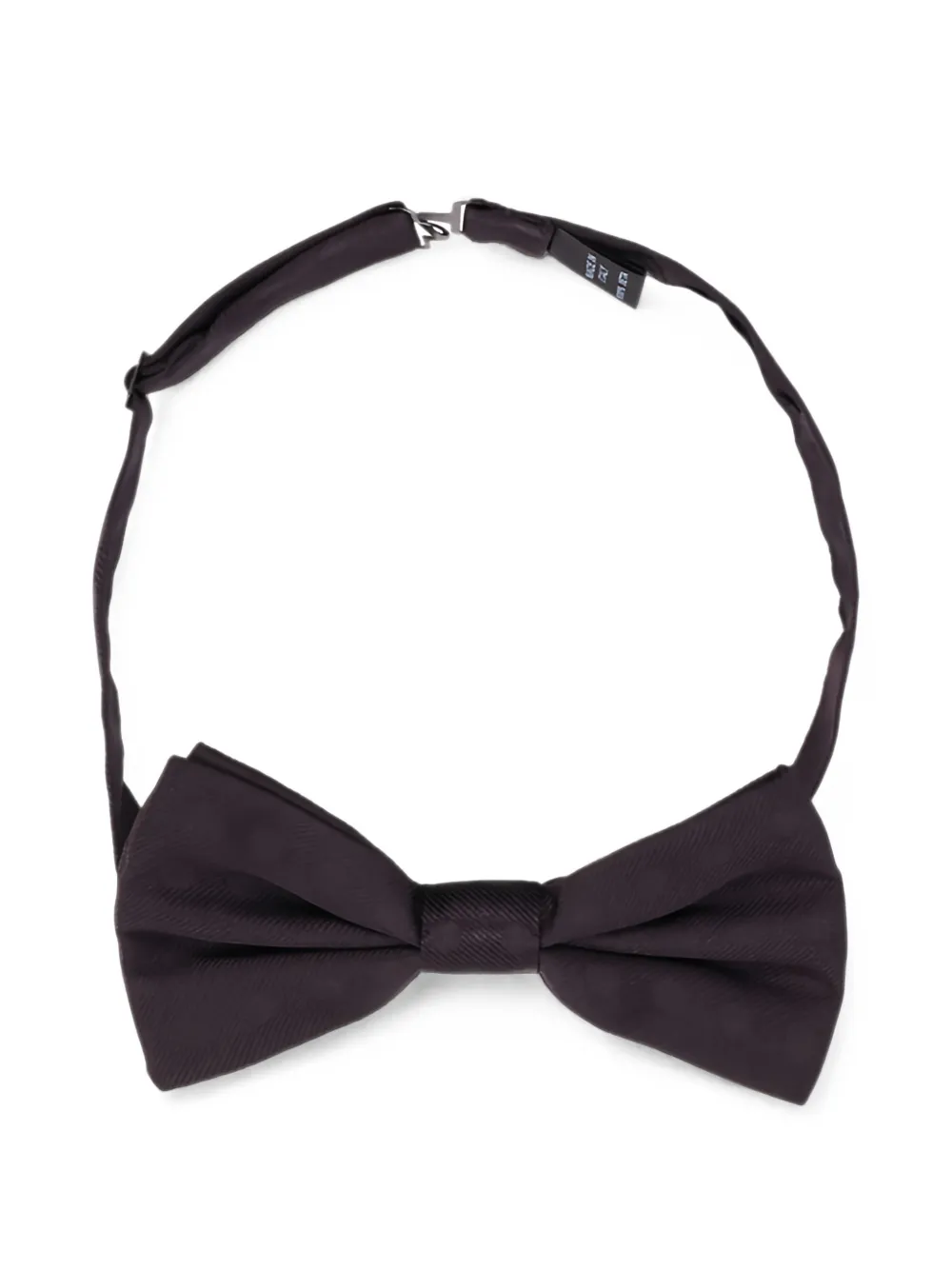 Dolce & Gabbana polka-dot jacquard bow tie - Nero