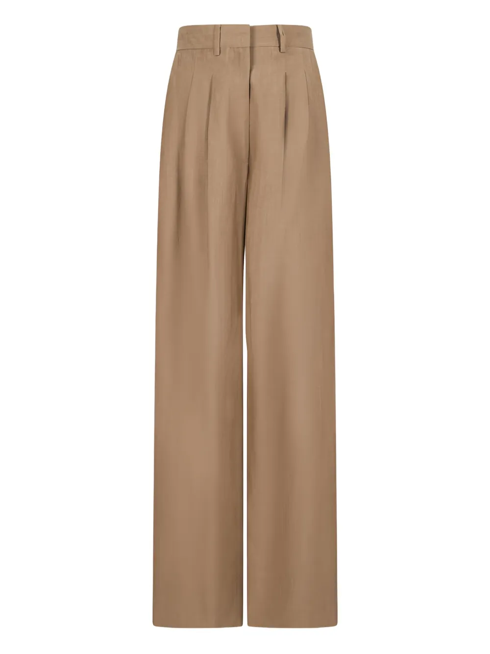 Pt Torino Frankie Pleated Trousers In Neutral