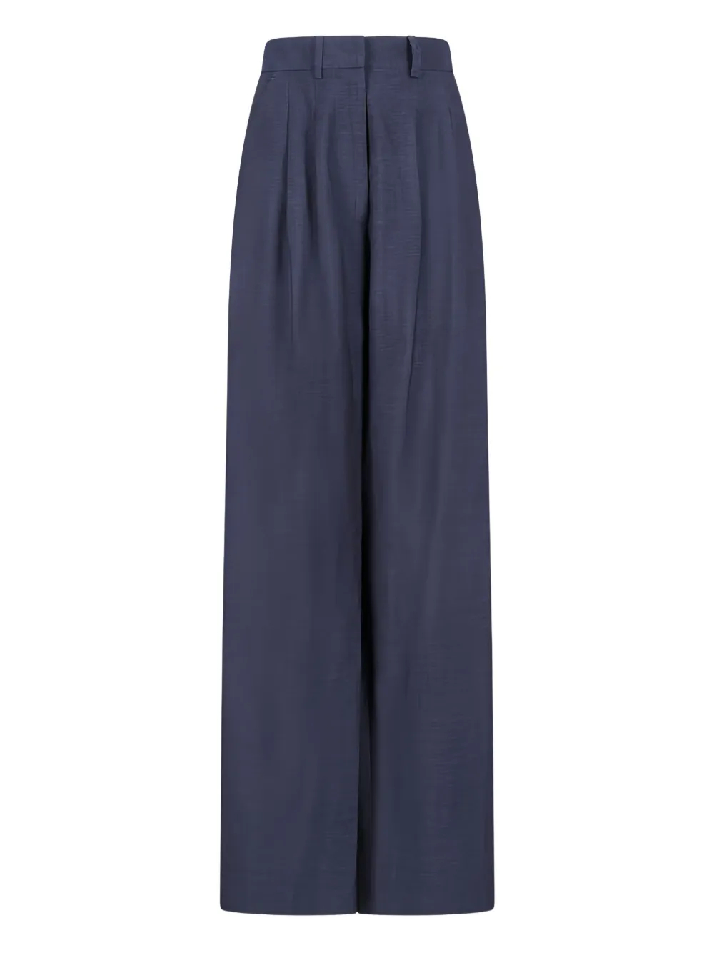 Pt Torino Frankie Pleated Trousers In Blue